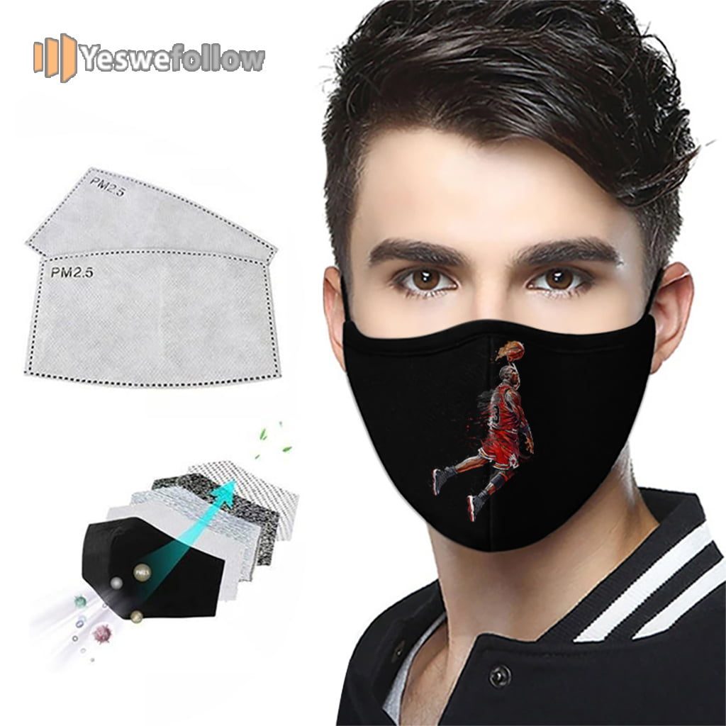 Michael Jordan 5k Retina Ultra HD Cotton Face Mask Michael Jordan 5k Retina Ultra HD Sport Mask