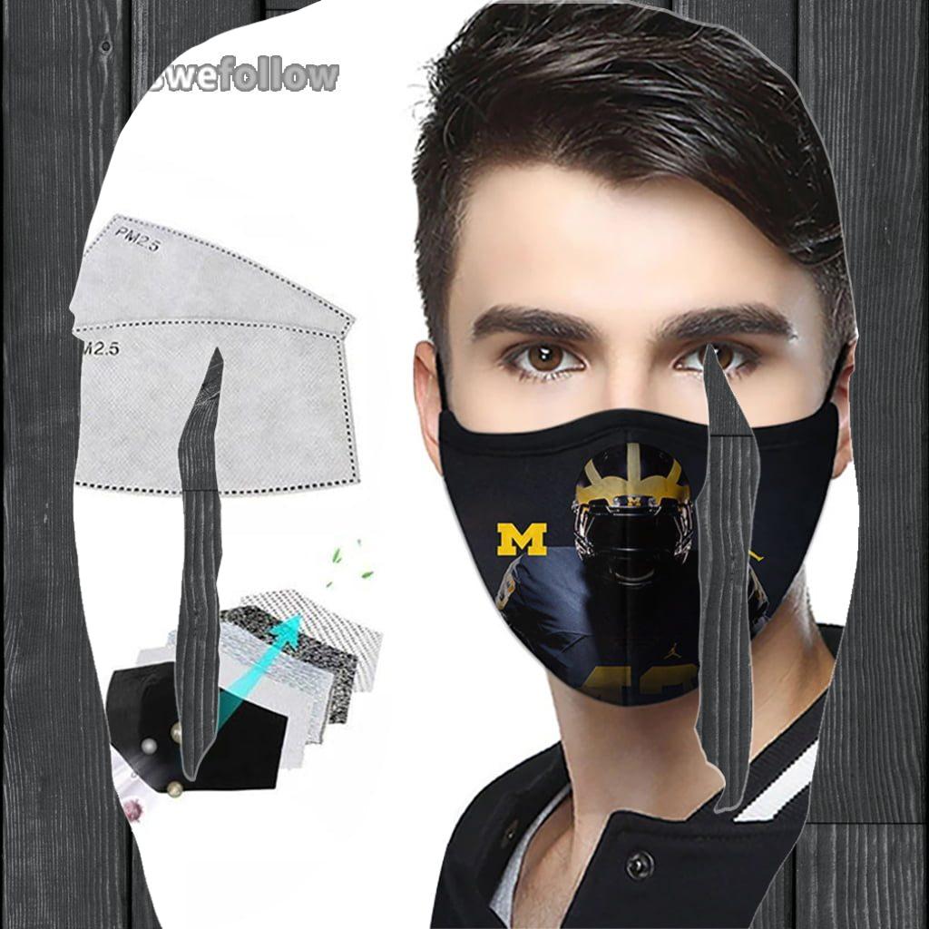 Michigan Wolverines Face Mask Michigan Wolverines Sport Mask