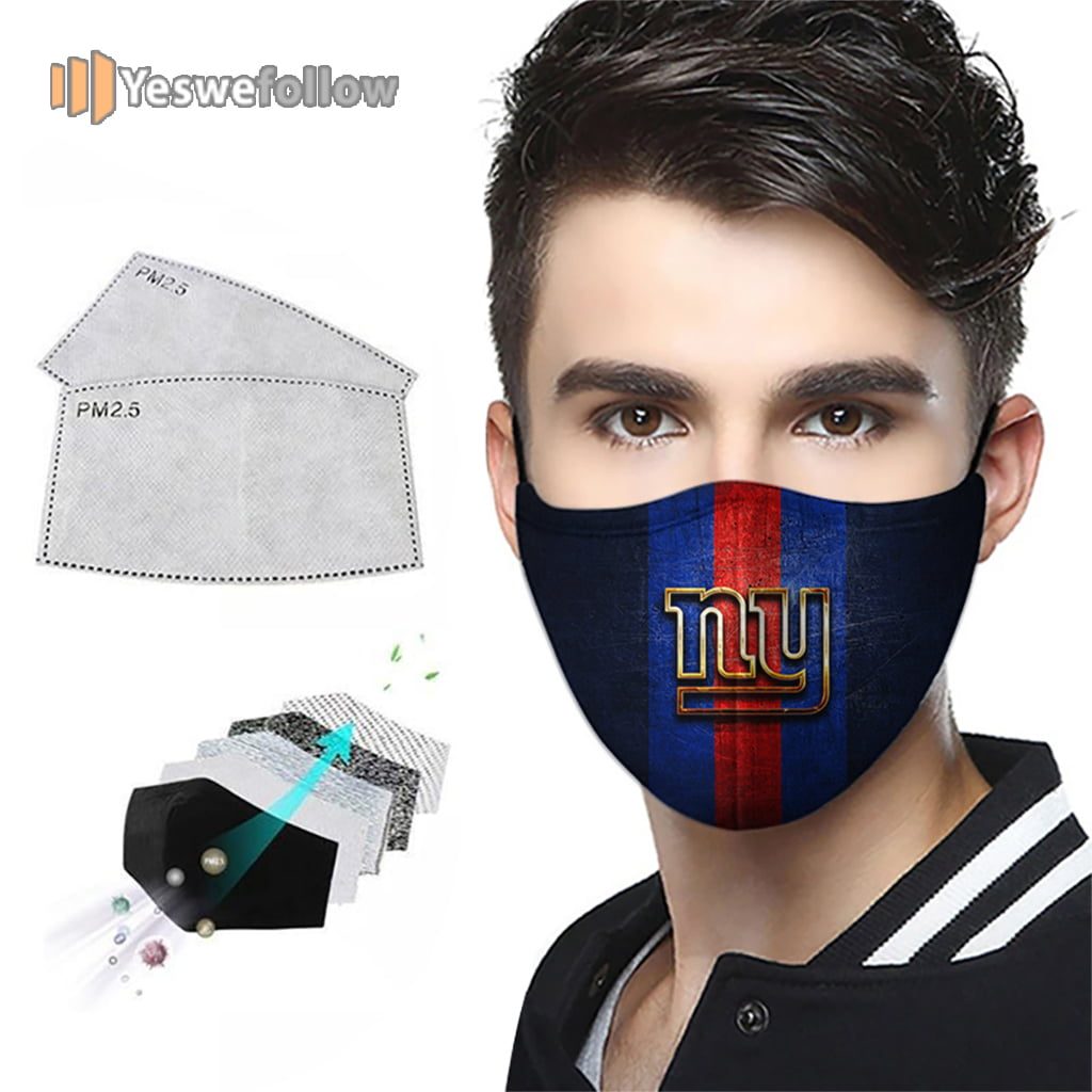New York Giants 2021 Face Mask New York Giants Sport Mask