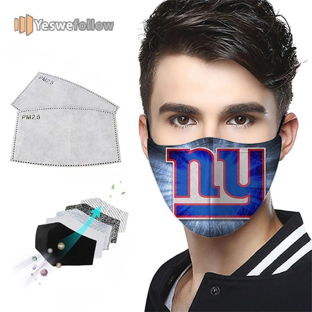 New York Giants Face Mask New York Giants Sport Mask