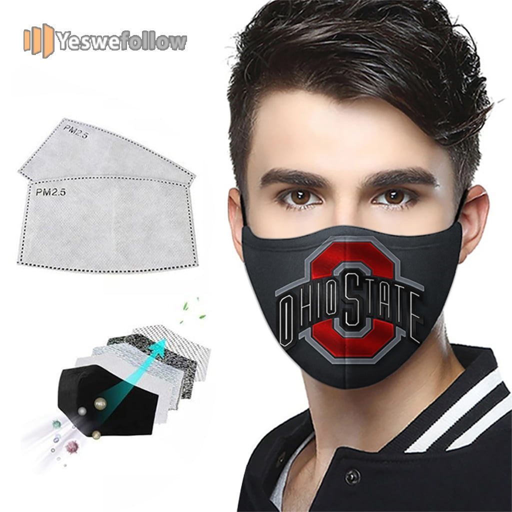Ohio State Buckeyes Face Mask Ohio State Buckeyes Sport Mask
