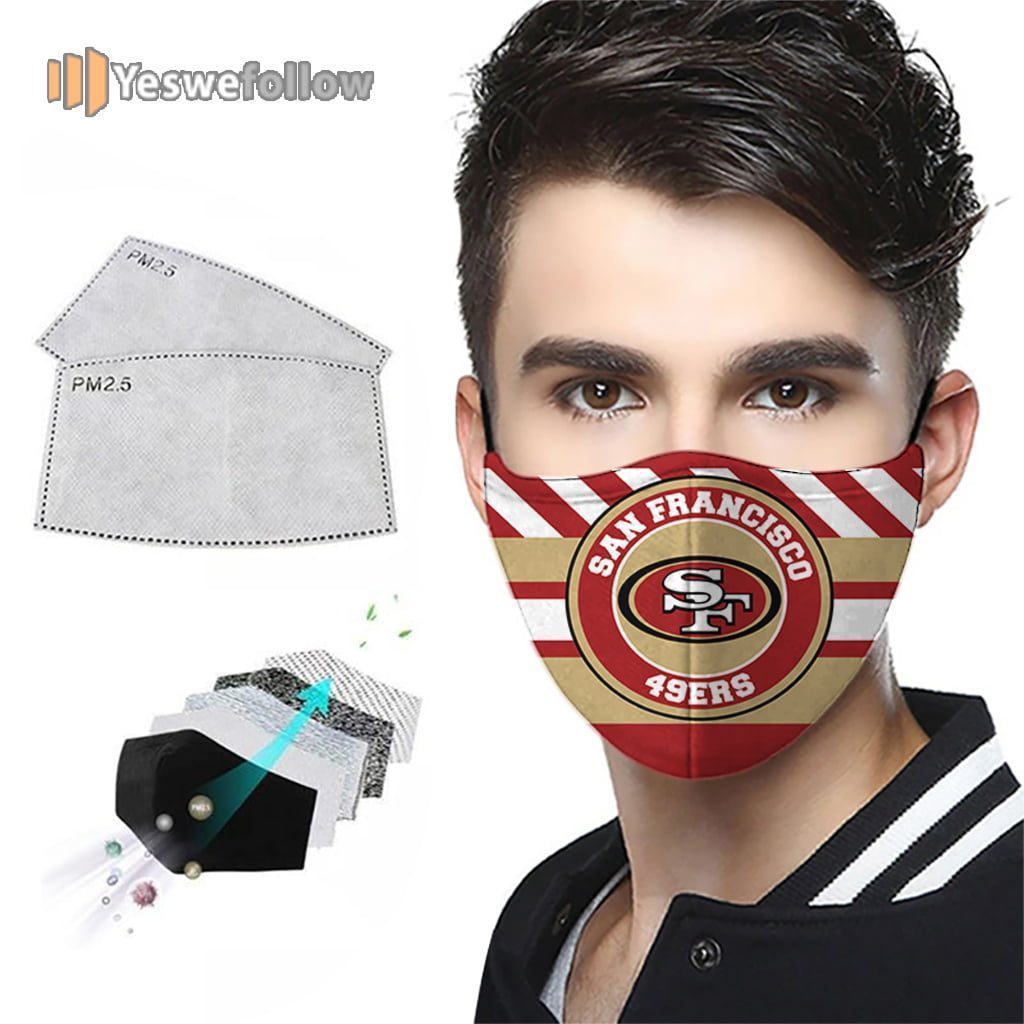 San Francisco 49ers NFL Face Mask San Francisco 49ers NFL 2021 Sport Mask