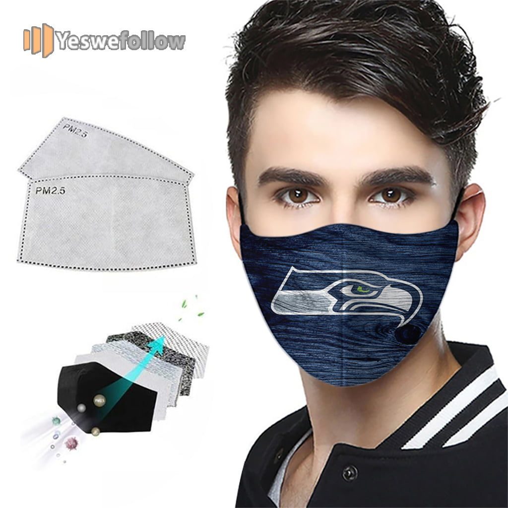 Seattle Seahawks Face Mask Seattle Seahawks Sport Mask