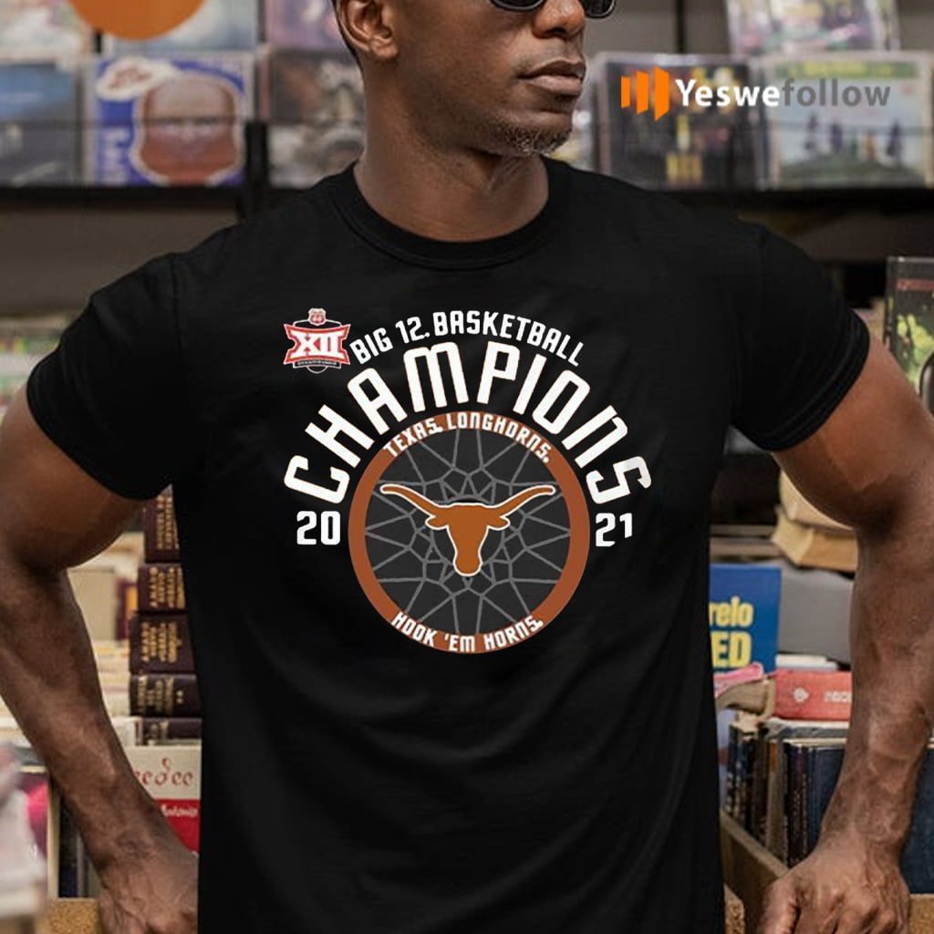 Texas Longhorns 2021 Chamions Big Basketball TeeShirt