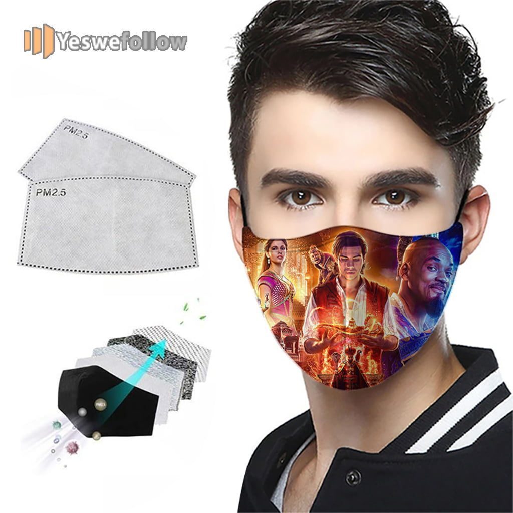 aladdin 2021 Face Mask aladdin Sport Mask
