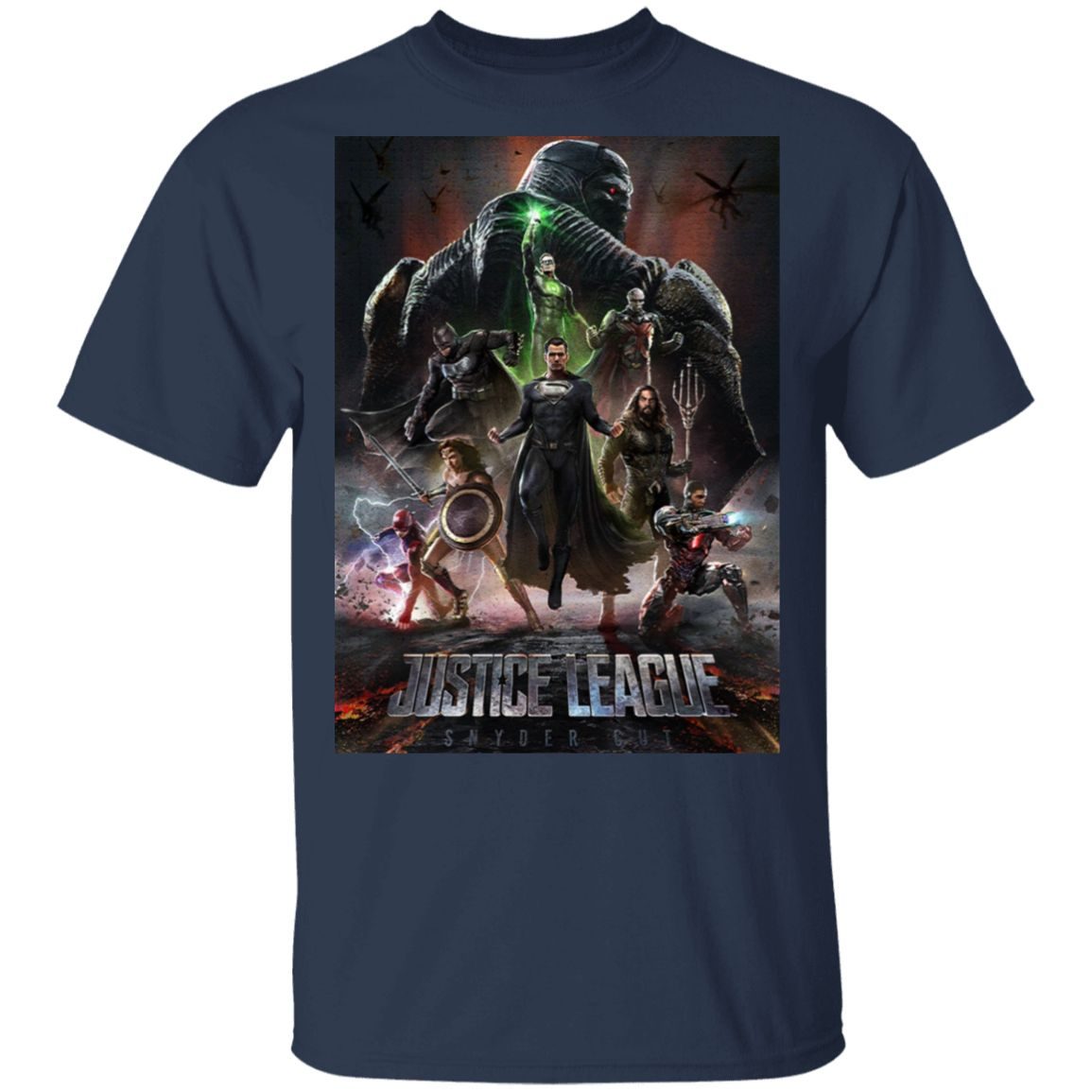 zack snyder's justice league t shirt