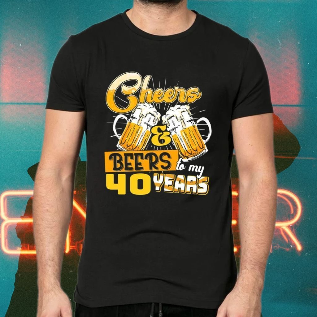 Cheer And Beer For My Birthday Years Old TShirts