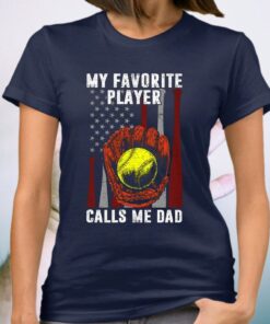 My Favorite Player Calls Me Dad Vintage T-Shirt