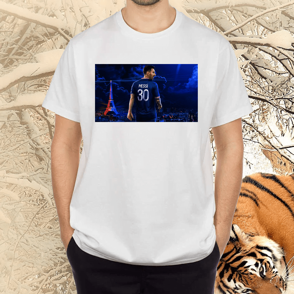 Why is Lionel Messi number 30 at PSG 2023 TShirts