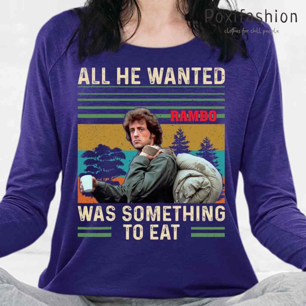 All He Wanted Was Something To Eat Villains Halloween Tshirts Black