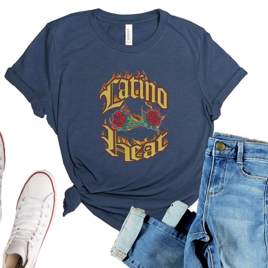 Eddie Guerrero Latino Heat Caliente T Shirts