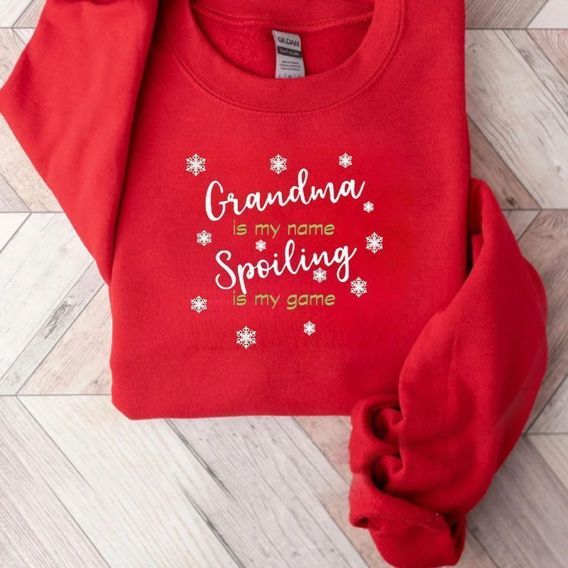Grandma Is My Name Spoiling Is My Game Shirt