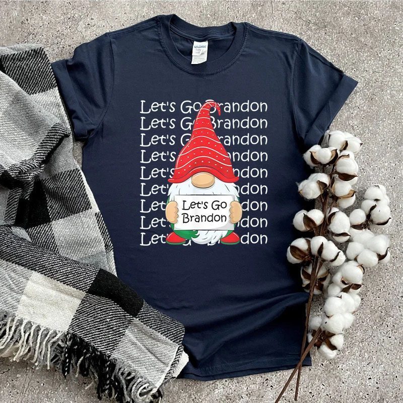 Let's Go Branson Brandon Gnome Christmas Shirts