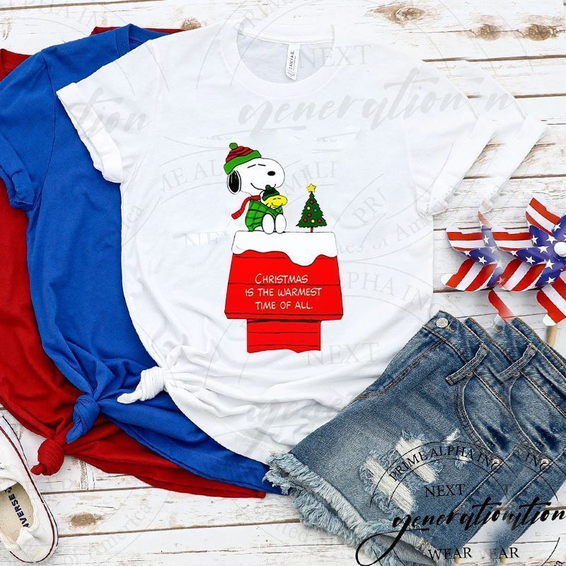 Snoopy – Christmas Is The Warmest Time Of All Shirts