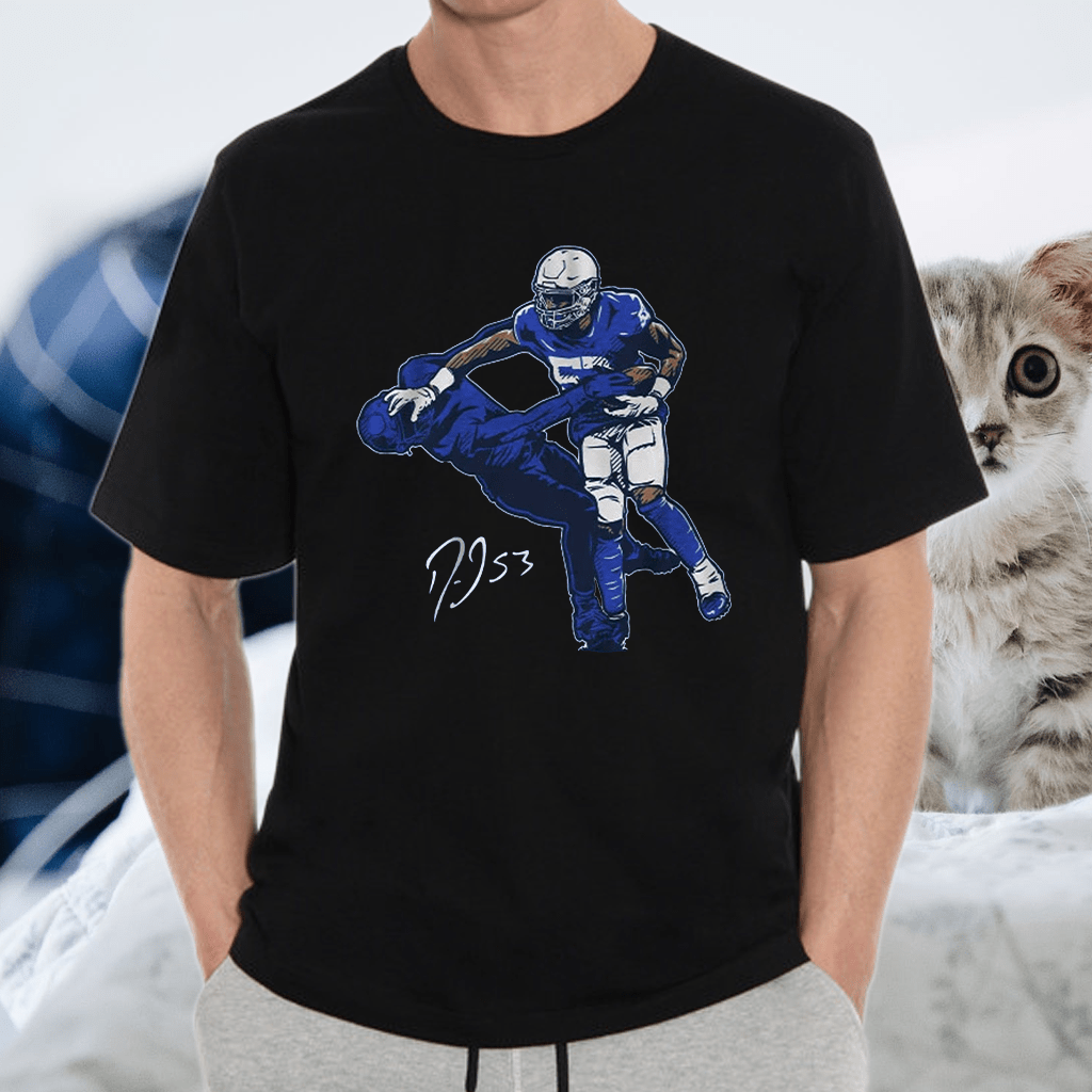 darius leonard stiff arm shirt