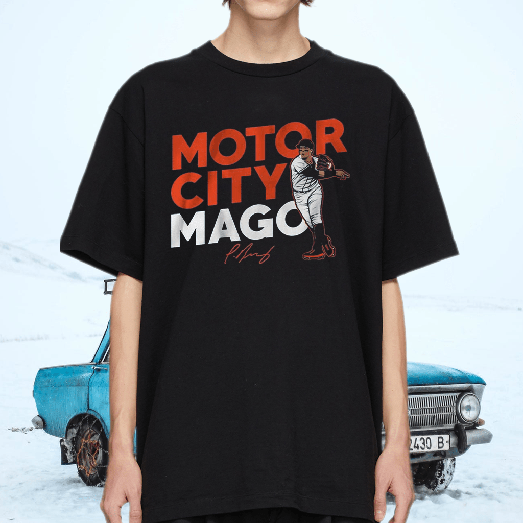 javier baez motor city mago tshirt