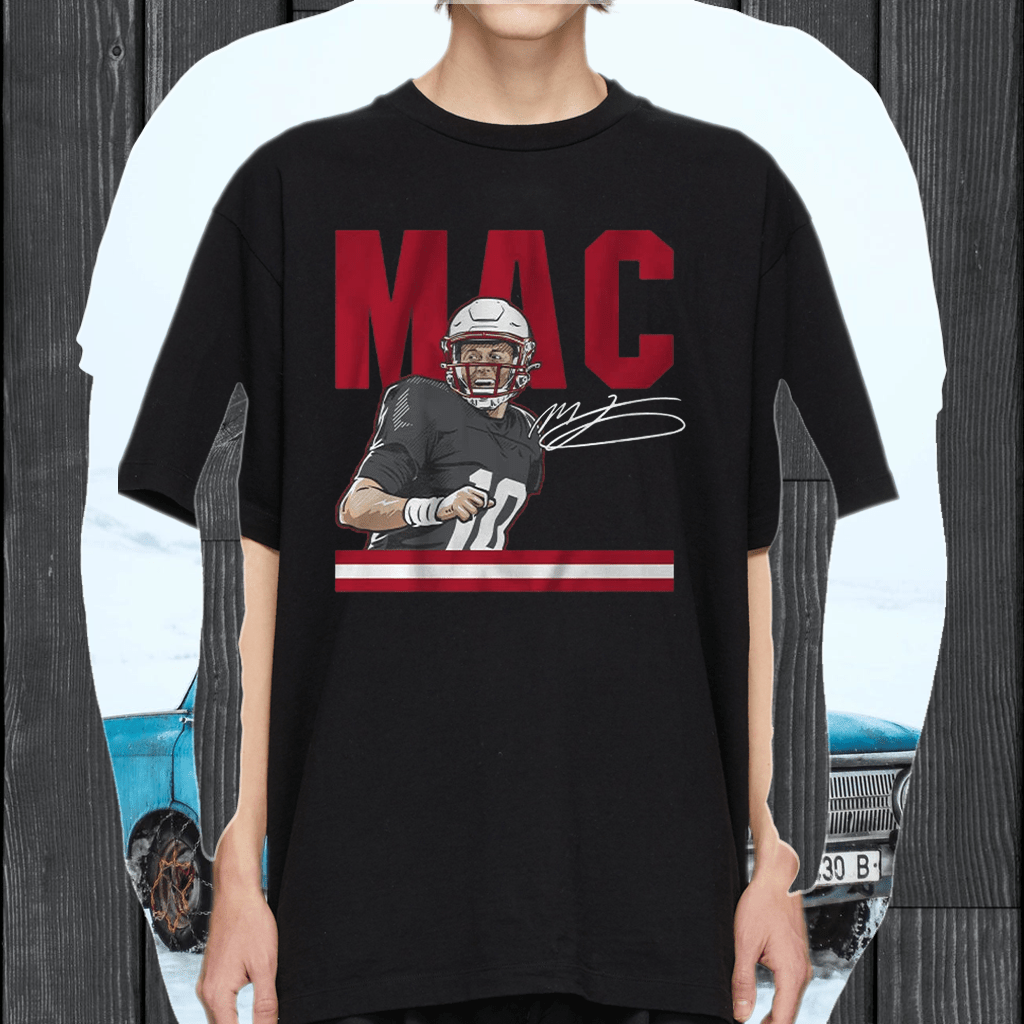 mac jones smile tshirt