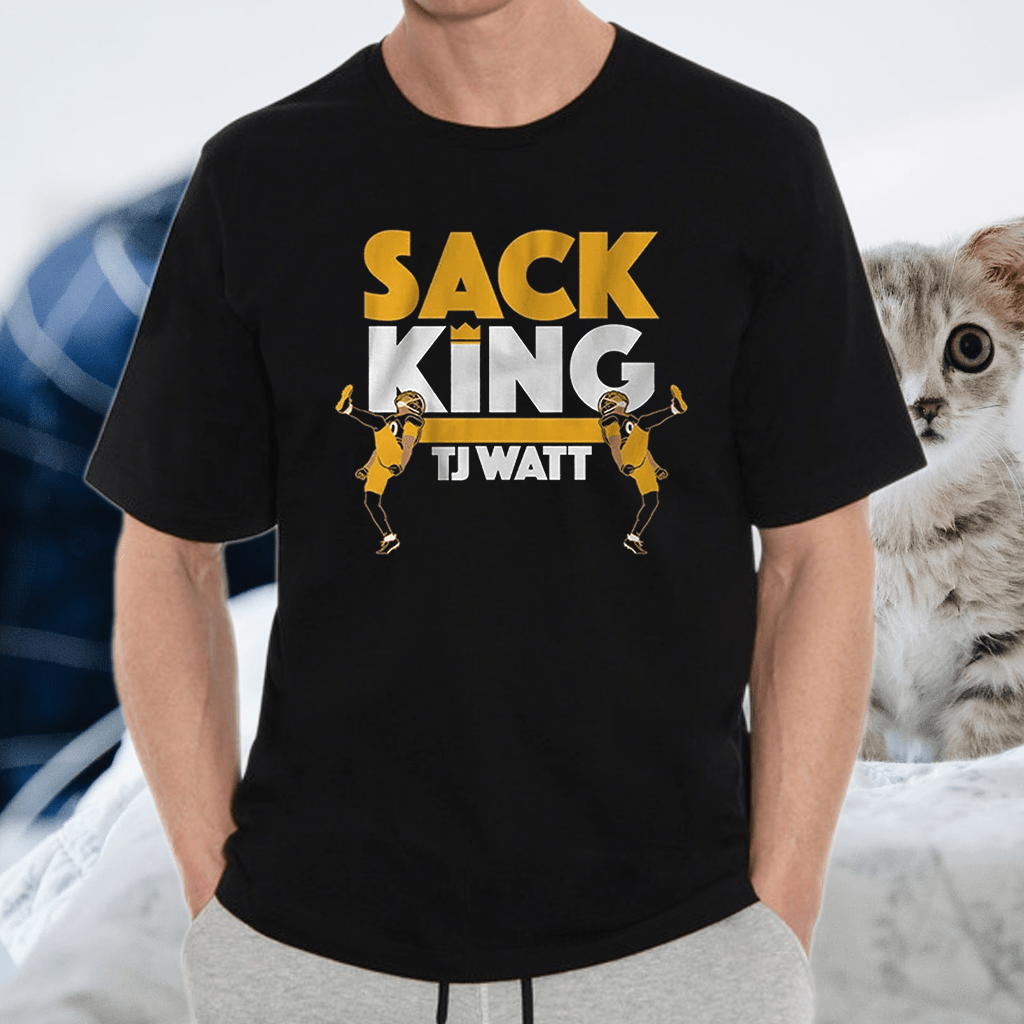 tj watt sack king tshirt