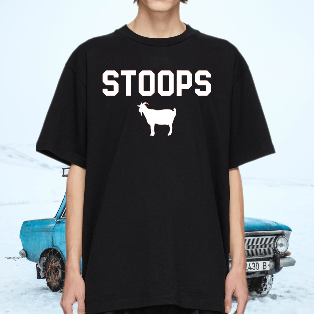 stoops goat tshirt