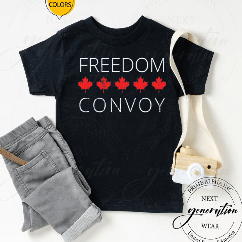 Freedom Convoy Canadian Trucker T-Shirts