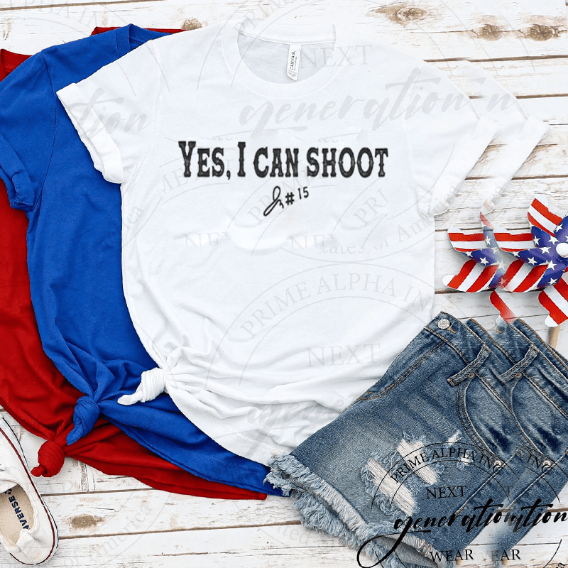 Jose Alvarado Yes I Can Shoot Shirt