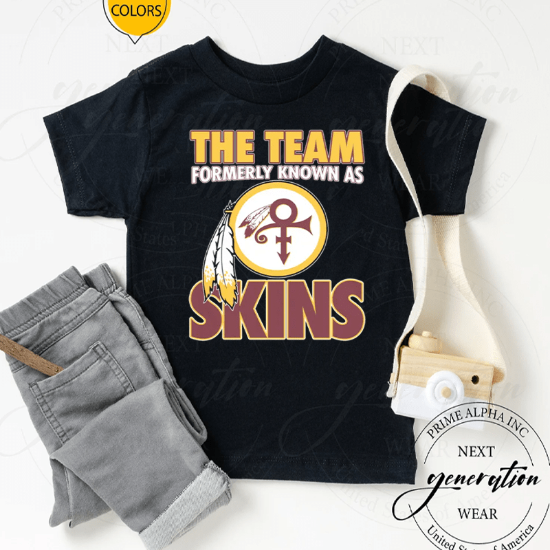 The Team Formerly Known As Skins Washington Football Team Shirt