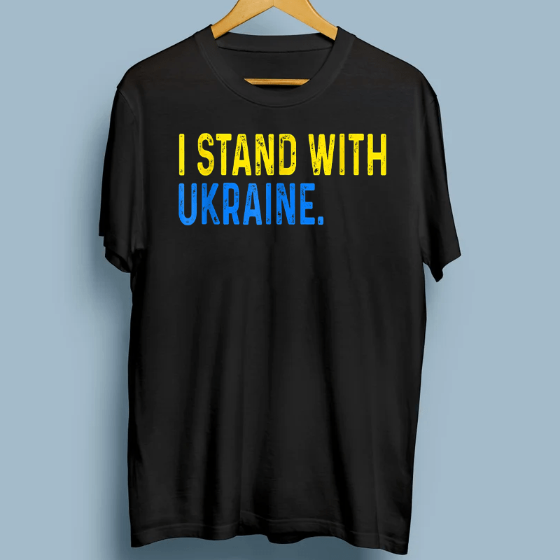 Ukrainian Lover I Stand With Ukraine TShirts