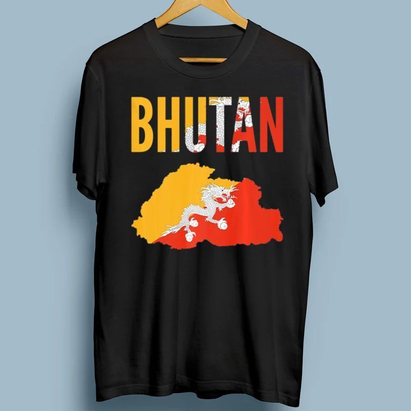 Bhutan Country Map Shirt