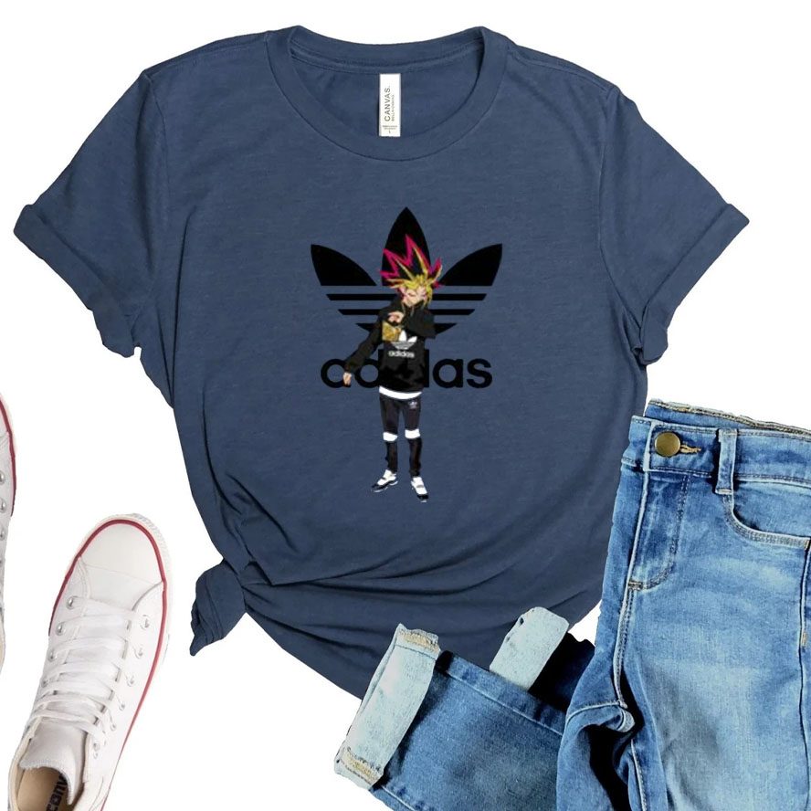 Yami Yugi Yugioh Shirt Adidas Tribute