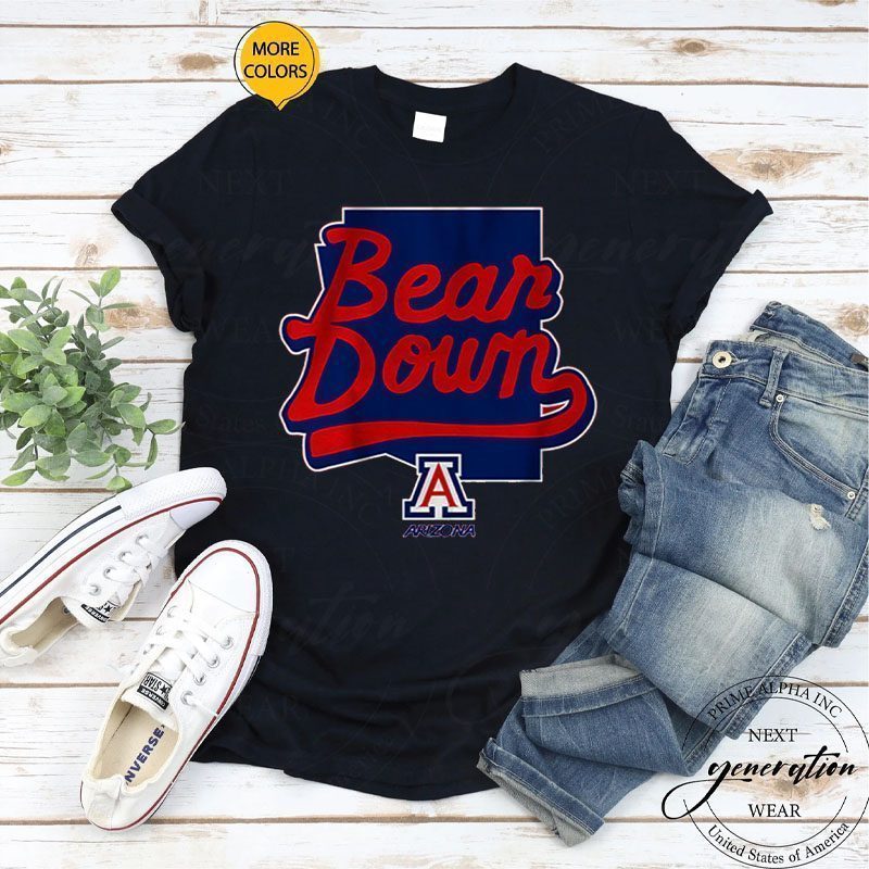 arizona bear down tshirts