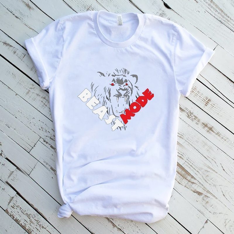 BE A LION GYM BEAST MODE QUALITY SHIRT