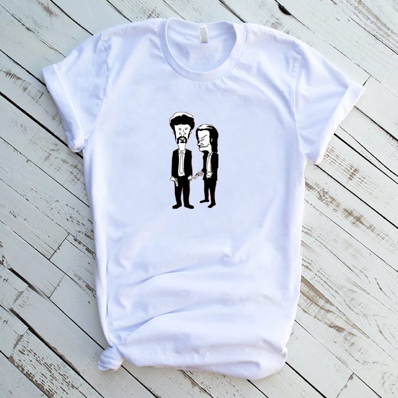 BEAV FICTION BUTTHEAD MOVIE PARODY RARE ART TANK TOP MANY OPTIONS