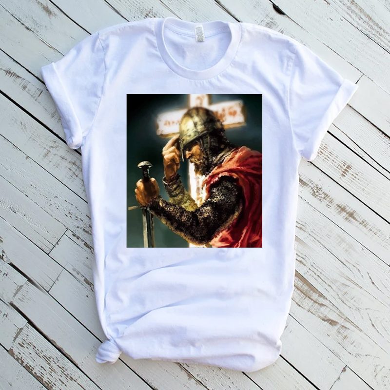 CHRISTIAN CRUSADER RARE ART SHIRT