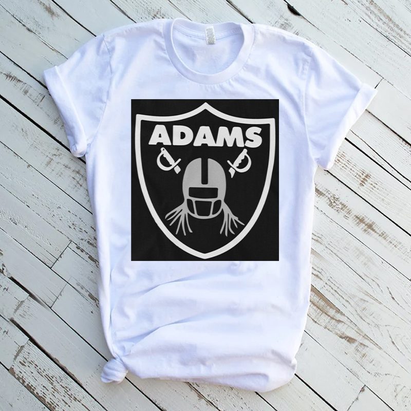 VEGAS FOOTBALL SHIELD WIDE RECEIVER LOGO PARODY SHIRT