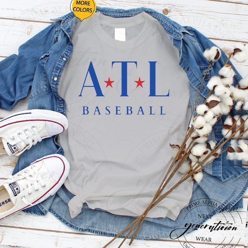 1996 Atlanta Olympics T-Shirt Atlanta Baseball Team Shirts
