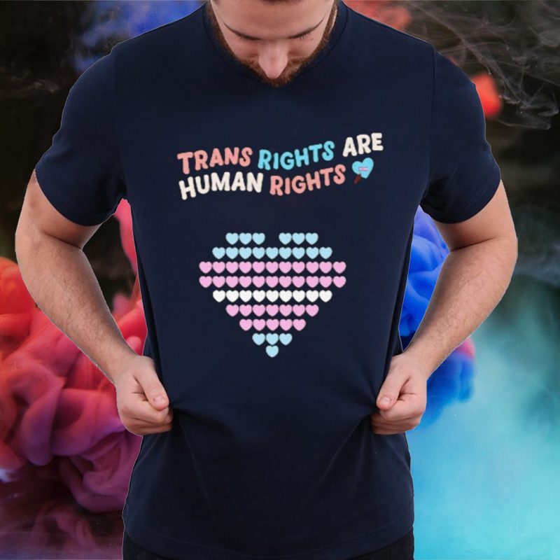 Trans rights are human rights shirt