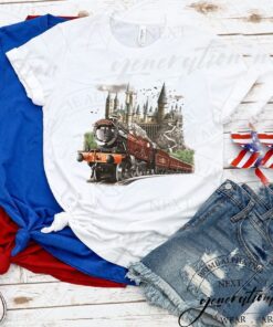 Harry Potter Family T-Shirt Hogwarts Express Themed Shirts