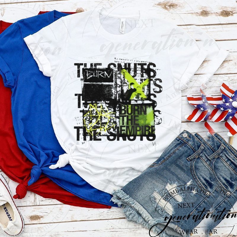 The Snuts Burn The Empire tshirt