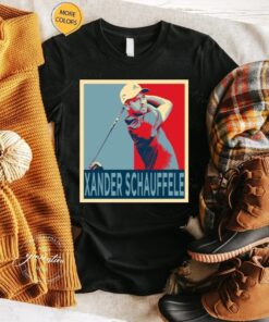 Xander Schauffele Golfer Golf Sports Hope Fan Shirt