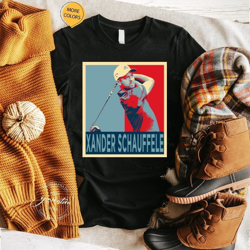 Xander Schauffele Golfer Golf Sports Hope Fan Shirt