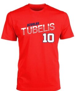 Azuolas Tubelis Favorite Basketball Fan T Shirts