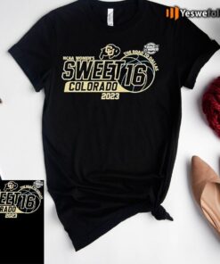 Colorado Womens Ncaa Sweet 16 The Road To Dallas 2023 Shirt