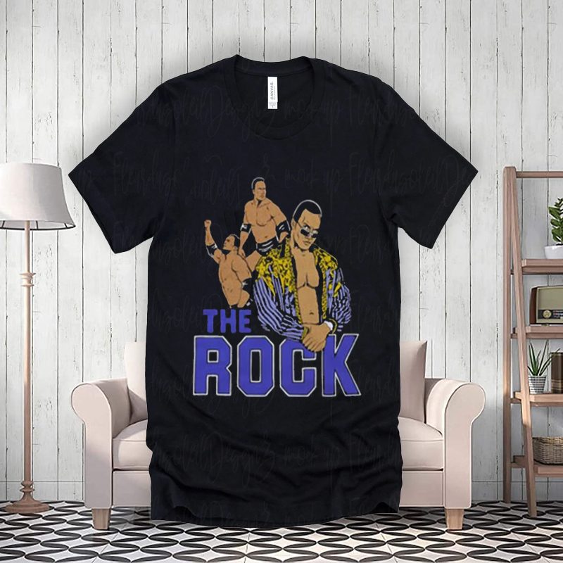 The Rock Illustrated Tri-Blend Shirt