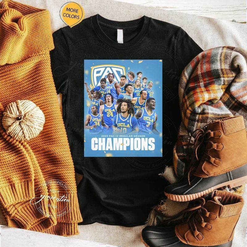 Ucla Bruins 2023 Pac-12 Men’s Basketball Champions Shirts