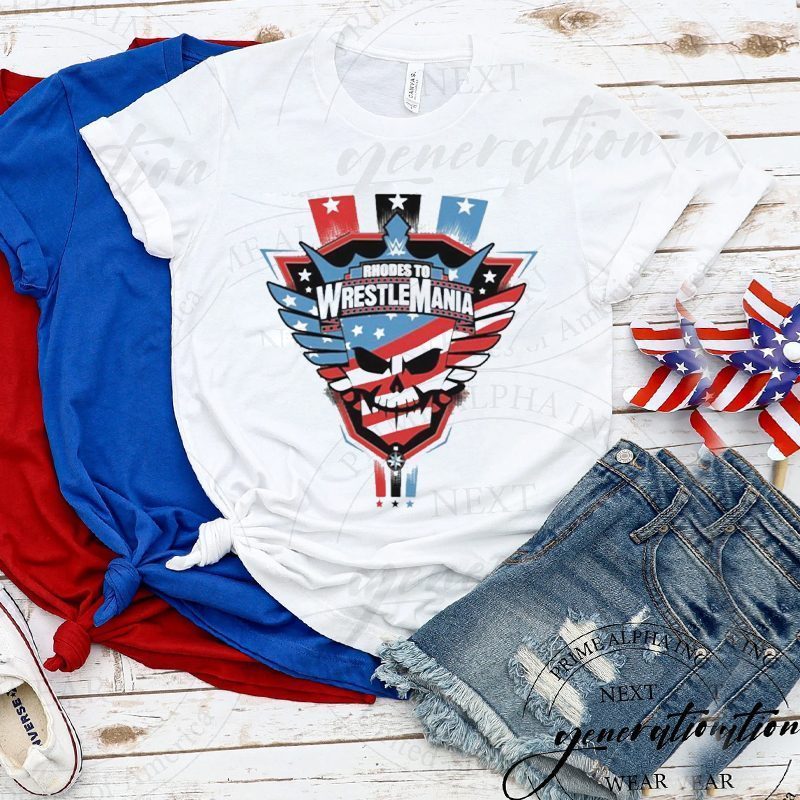 WWE Cody Rhodes To Wrestlemania TShirt