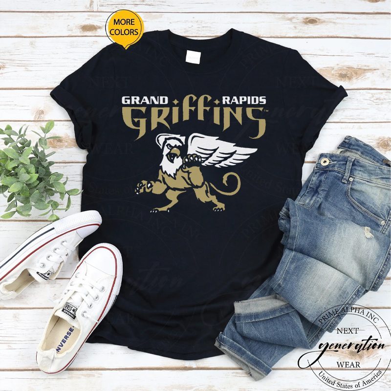 grand rapids griffins throwback shirt