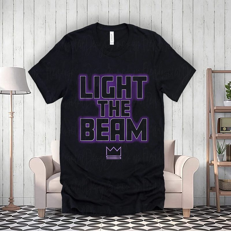 light the beam tee-shirts