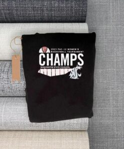 washington state cougars 2023 pac12 women’s basketball conference tournament champions locker room T-shirts