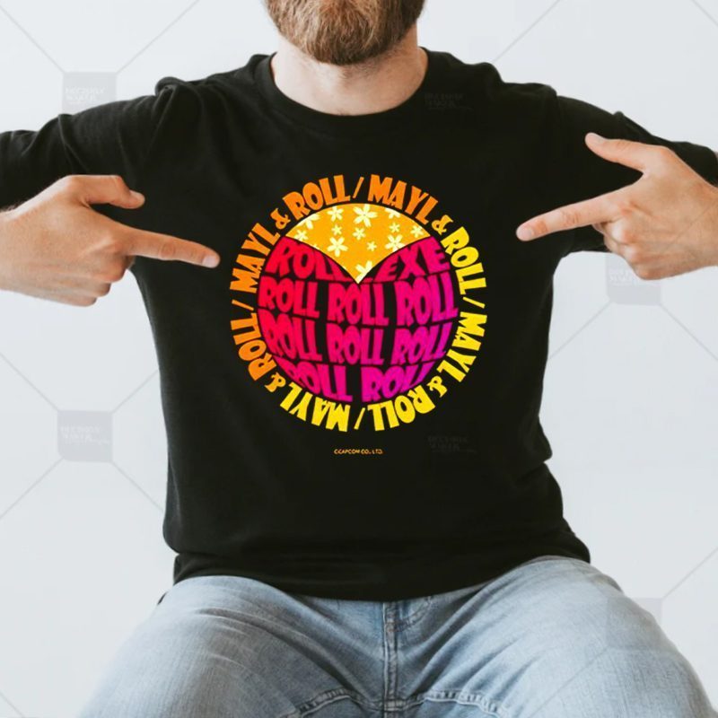Battle Network Navimark Mayl and Roll t shirt