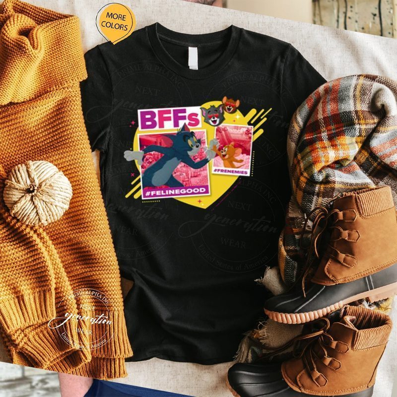 Bffs Photo Emoji Collage Tom & Jerry tshirts
